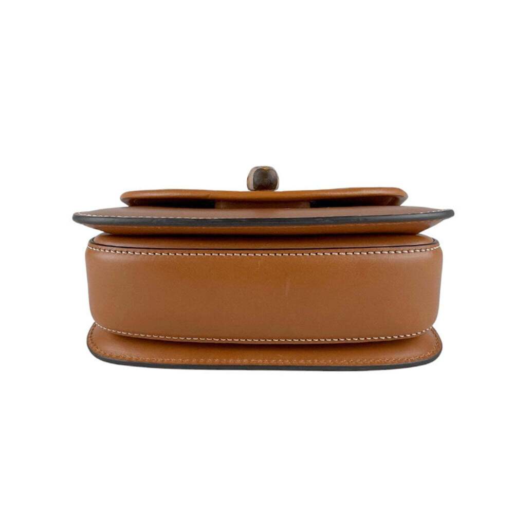 GUCCI Brown Leather Bamboo Fanny Pack - Picture 4 of 15